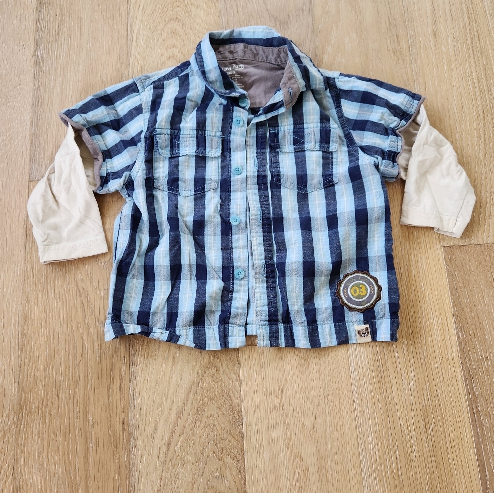 BUM | Button down long sleeved shirt
